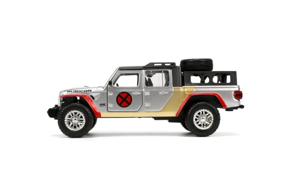 410185 MARVEL X-MEN - 2020 JEEP GLADIATOR + COLOSSUS FIGURINE 1:32 SCALE MODEL - Image 4 of 4