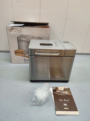Brotbackautomat Maschinen 19 in 1, Edelstahl Brotbackautomat mit Nussautomat