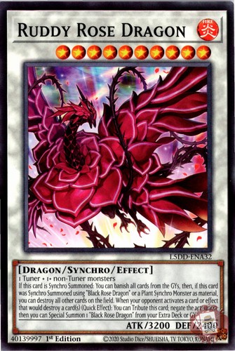 Ruddy Rose Dragon L5DD-ENA32 card