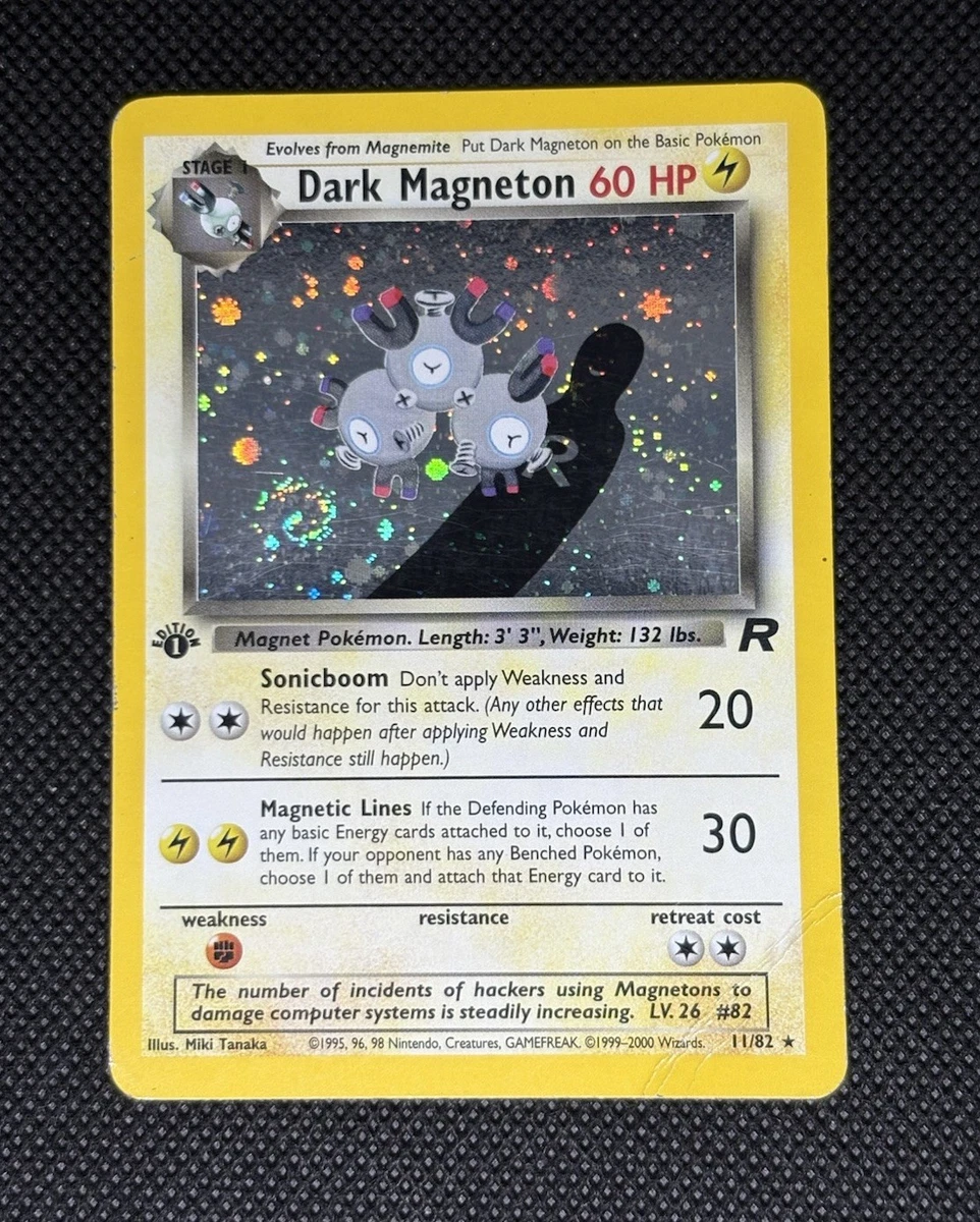 Dark Magneton 11/82 Team Rocket for sale | eBay