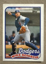 1989 Topps - Mike Scioscia #755