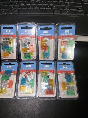 RoadPro RPATOFA ATO Fuse Assortment - Pack of 6 Lot Of 8 6 Packs