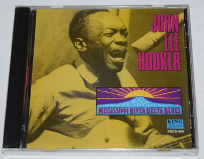 John Lee Hooker CD 1993 Mississippi River Delta Blues Highland Music New Sealed
