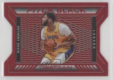 2020 Panini Obsidian Pitch Black Electric Etch Red Flood Anthony Davis #22 1a1r