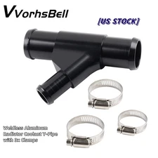 Weldless Radiator Coolant Y-Pipe w/Clamps For Ford F250-F550 Super Duty 6.0L NEW