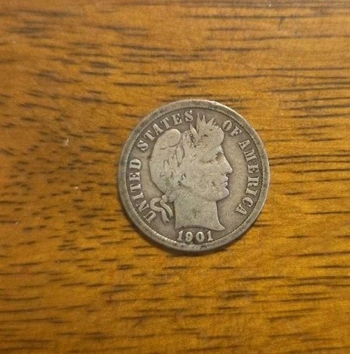 1901-O Barber Dime