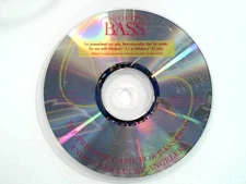 Trophy Bass Promotional PC Windows 95 Video Game Fishing Sim Not For Resale