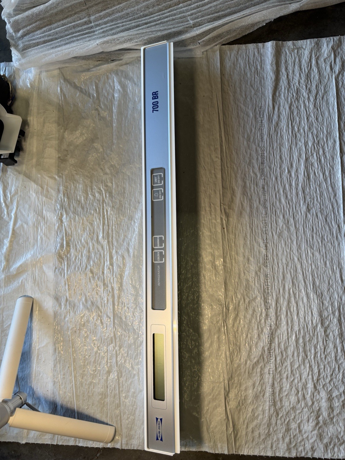 7019395 Sub-Zero Refrigerator Control Panel Assembly No Board for 700BR-3