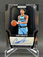 2024-25 Panini Prizm Black Cam Christie Rookie Auto #RS-CAM RC