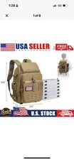 Piscifun Fishing Tackle Backpack w/ Waterproof Design  Detachable Rain Cover