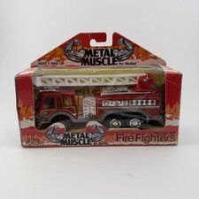 Vintage Nylint Metal Muscle Aerial Hook and Ladder Firetruck