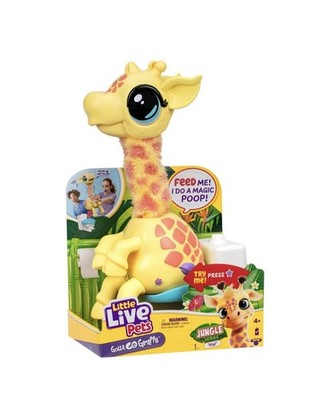 LITTLE LIVE PETS GOTTA GO GIRAFFE GIGI FEED FOR A MAGIC POOP!  **NEW**