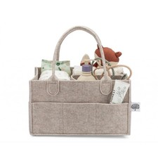 Parker Baby Oatmeal Caddy Diaper Storage Bin Nursery