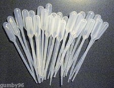 100 Graduated 3 ml Transfer Pipette 155mm pipet dropper reusable