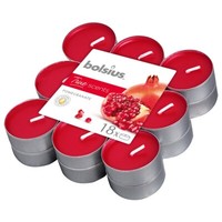 Bolsius True Scents Duftteelichter Granatapfel (18 StüCk)