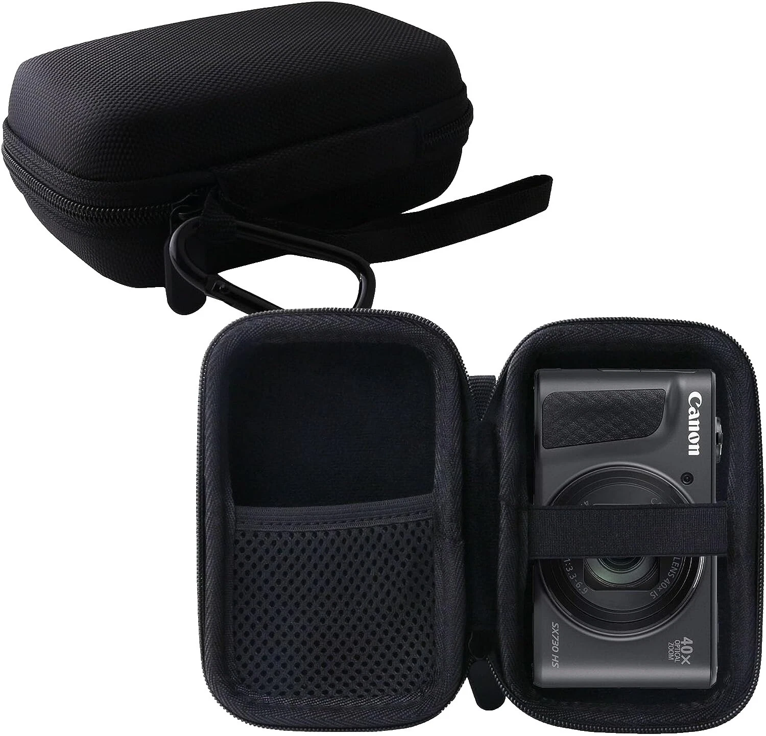 Black Nylon Camera Hard Cases