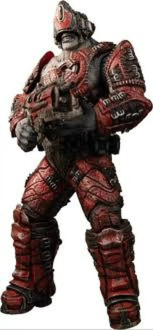 Grenadier Beast Rider (Locust) Gears of War 2 Series 5 Neca