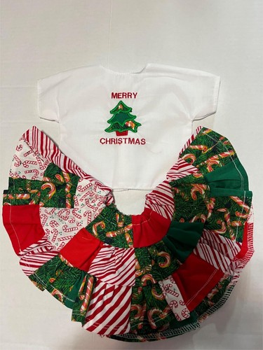 DOLL CLOTHES SEVEN HOLIDAY SKIRT AND TOP AND DRESSES FITS AMERICAN DOLL 18" - Picture 2 of 8