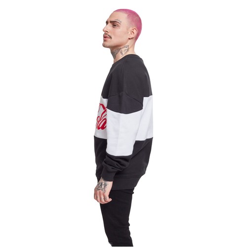 Suéter de lana para hombre Coca Cola Stripe Oversize cuello redondo - Imagen 5 de 48