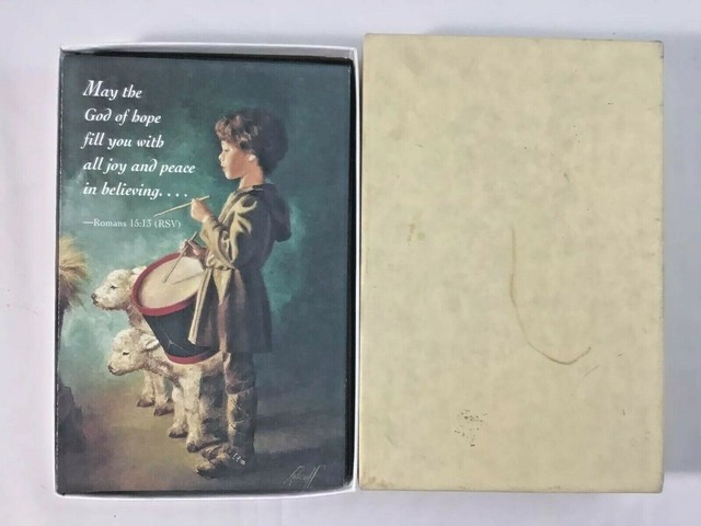 Guidepost Greeting Cards A Christmas Greeting Booklet Box Of 24 W 