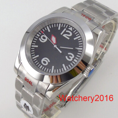 New 36mm 39mm Luminous Sapphire Glass NH35 PT5000 MIYOTA 8215 Automatic watches