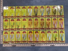 Lot of 30 Packs Rippin' Minnows - Northland - 1/2, 5/16, 1/4 oz - Mixed Colors