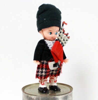 Vintage Puppe Königlich Schottische Garde Kewpie Stil