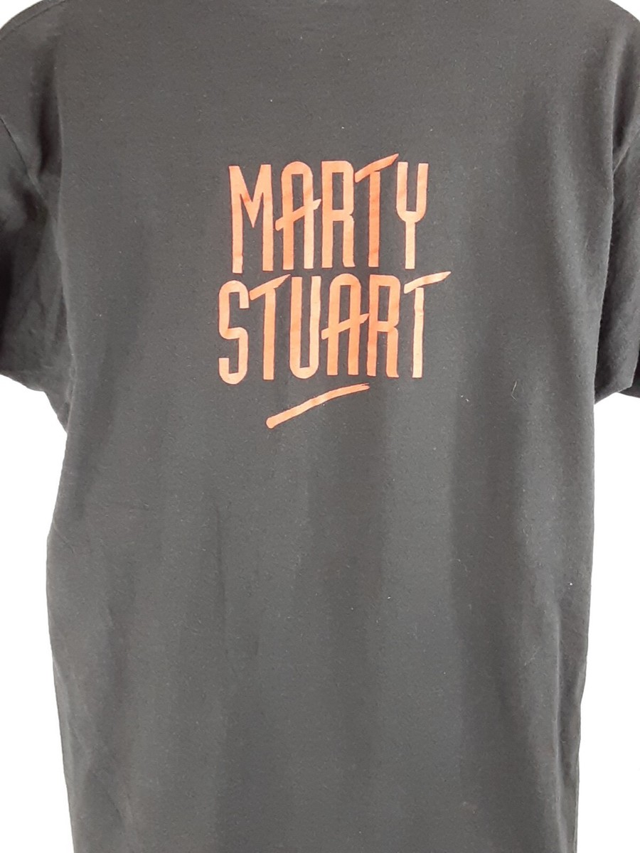 Vintage Marty Stuart 1990s black men's T-shirt size Xlarge XL | eBay