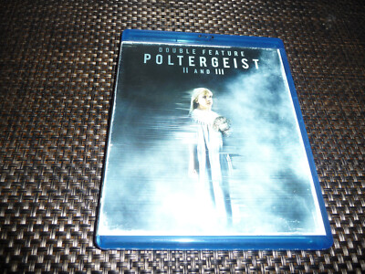 Poltergeist II and III (2,3) Double Feature (2-Disc Blu-ray) NICE discs, clean