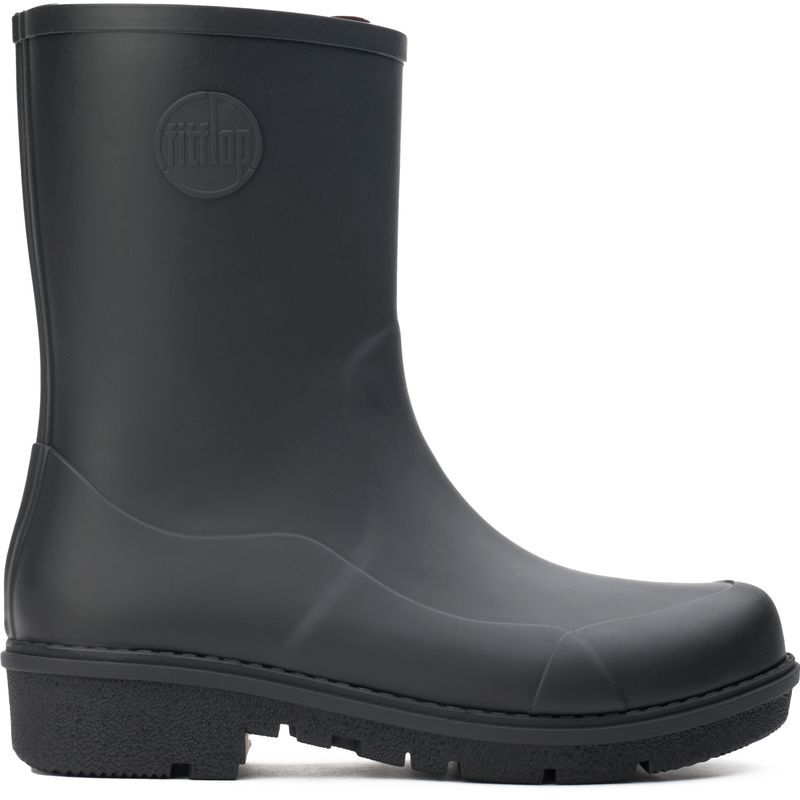 Fitflop Womens Wonderwelly Short Wellies Boots Black