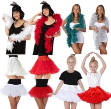 Christmas TUTU Skirts Feather Boas TUTU Luxury TUTU Dance Fancy Dress UK