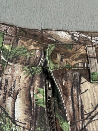 Game Winner Vtg Realtree Camo Cargo Camouflage Hunting Pants Jeans MENS -S - Picture 12 of 13