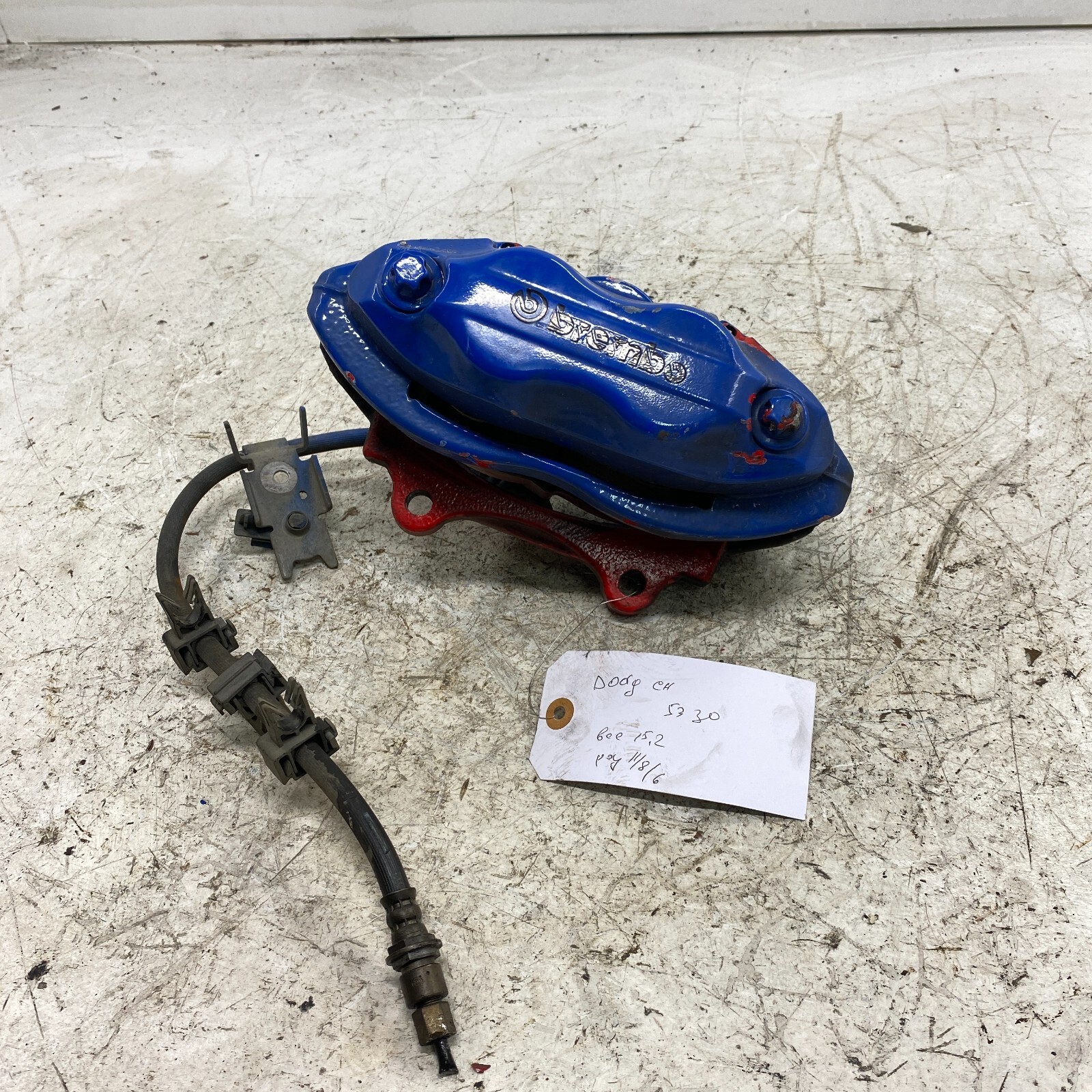 20152022 Dodge Charger 6.4 Brembo Front Left Disc Brake Caliper