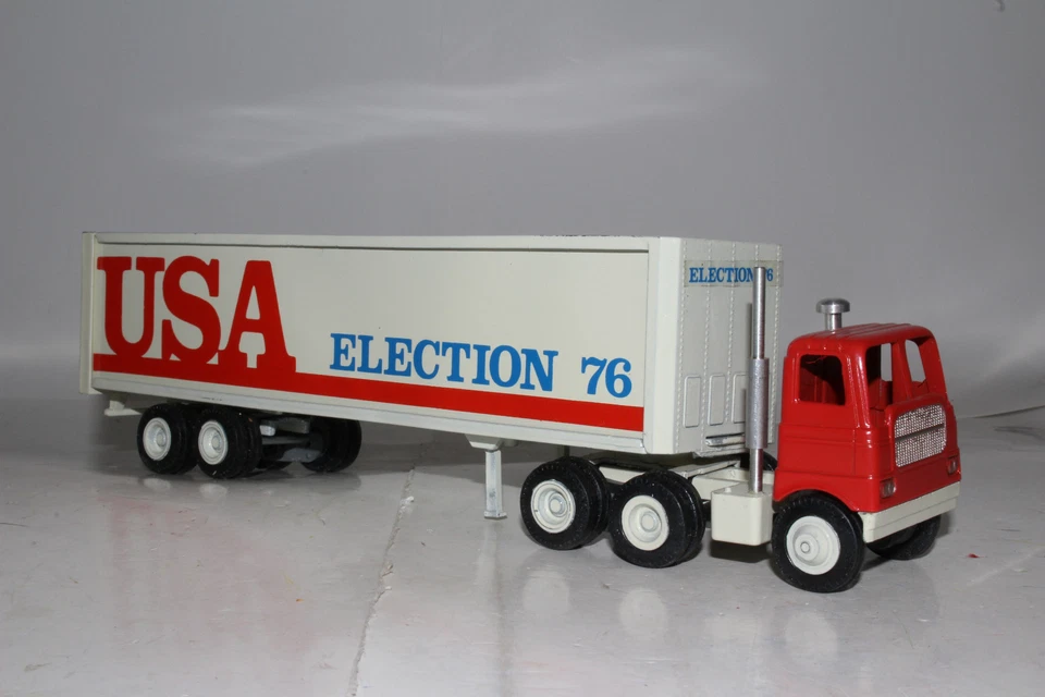 Winross, 1976 Presidential Election Truck, Republican, Ford, Dole, Boxed #2 — 第 3/4 张图片