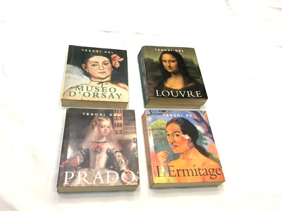Lot Schätze der Eremitage Louvre Musée d'Orsay Prado Leonardo Zeitschriften 1996