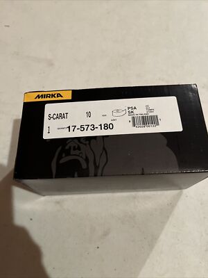 New Mirka 17-573-180 S-Carat PSA SK 180 Grit Sheet Roll 10 YDS
