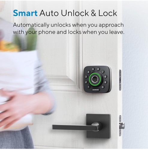 Smart Lock ULTRALOQ U-Bolt Pro WiFi,Wireless App Controlled Fingerprint Deadbolt - Bild 8 von 10