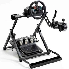 Hottoby Adjustble Racing Wheel Stand Fit Thrustmaster T300 Logitech G29 Fanatec