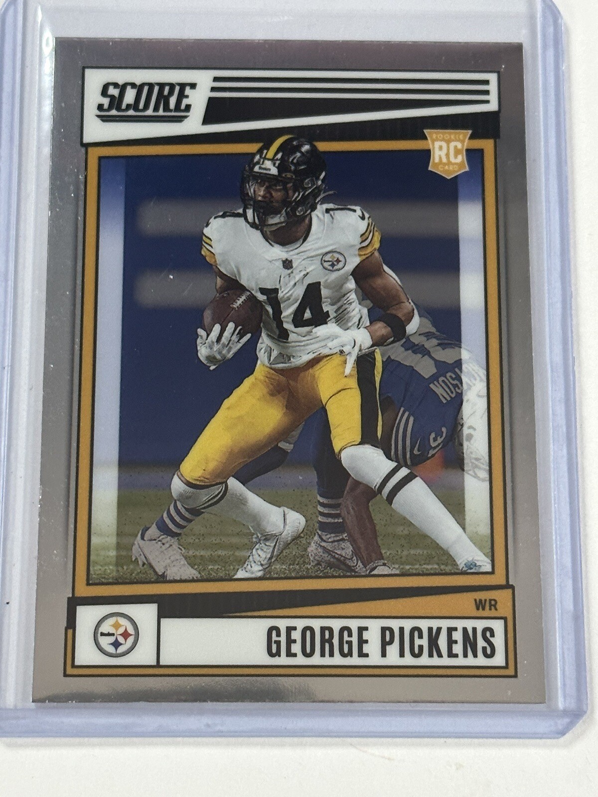 2022 Panini Chronicles Score GEORGE PICKENS #SP-383 RC Rookie Chrome - Steelers