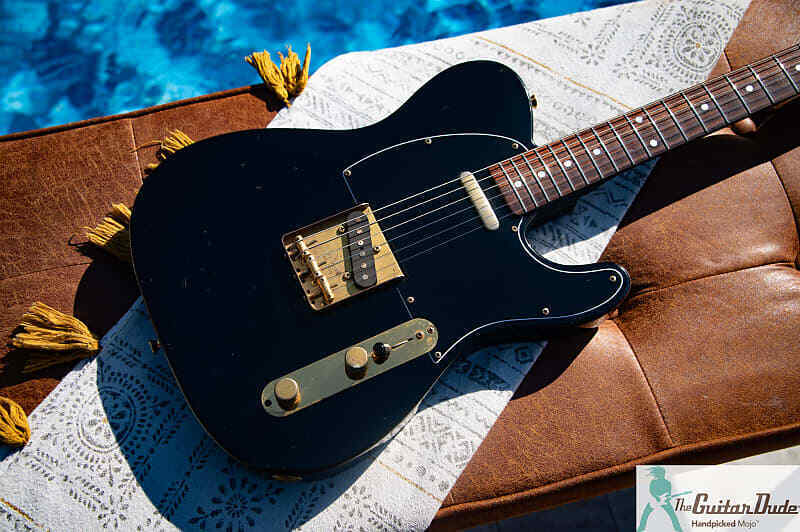 1987 Fender TLG80-60 E SERIAL # All Black Telecaster - Made 1987 Fender TLG80-60 E SERIAL # All Black Telecaster - Made