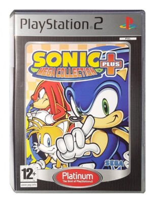 SONIC MEGA COLLECTION PLUS (PLATINUM RANGE) (PS2 - Main Image