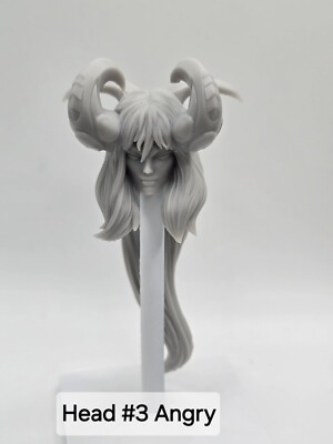 3d Print ANGELUS  HEAD #2 1:10 7'' DIAMOND SELECT MCFARLANE DC MULTIVERSE