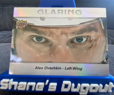 2023-24 Upper Deck Hockey Series 2 GLARING Alex Ovechkin GL-1 - Capitals