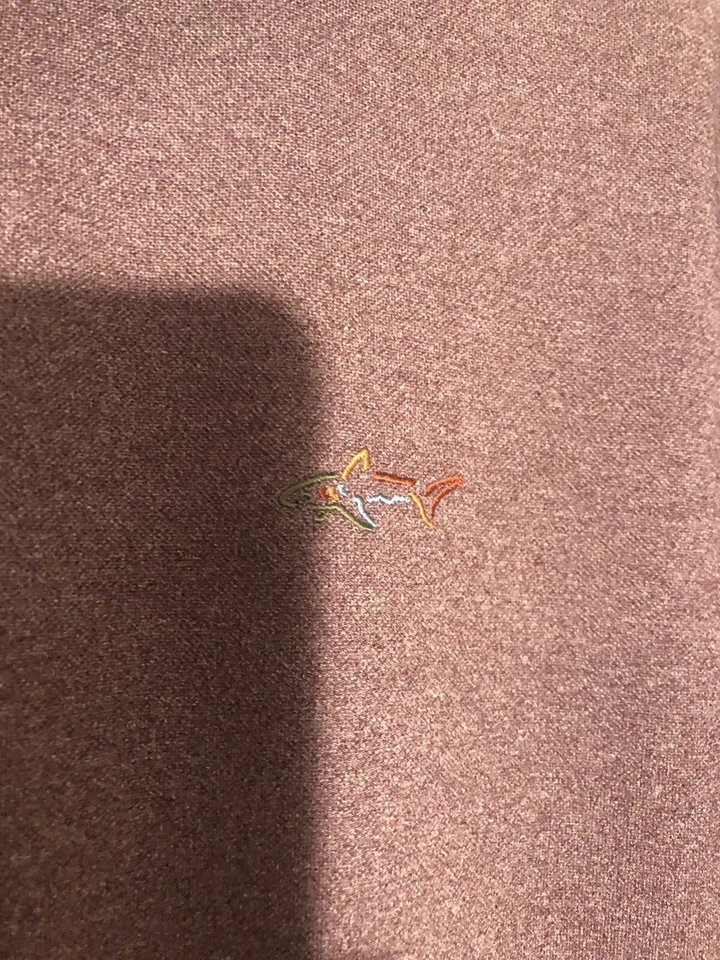 Рубашка поло для гольфа мужская Greg Norman Tasso Ella размер L фиолетовая Play Dry быстрая сушка - Изображение 3 из 3