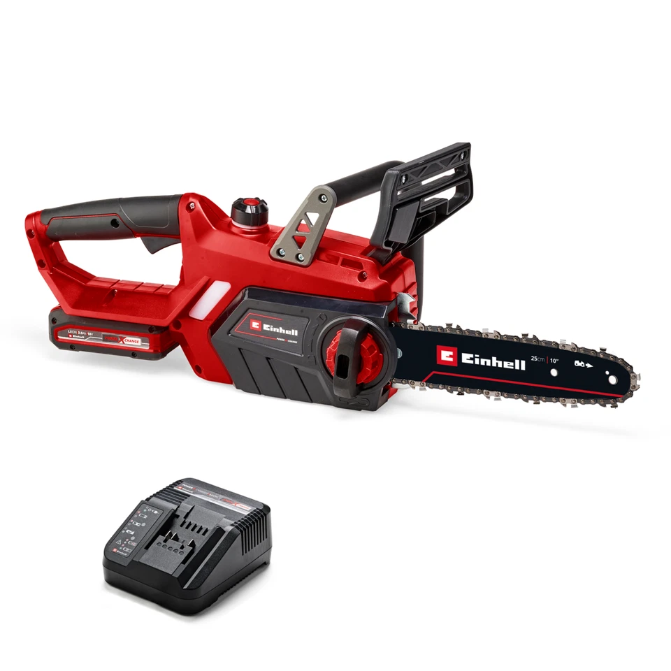 Einhell Cordless Chainsaw 25cm 18V Power X-Change With Battery GE-LC 18/25 Li - Image 2 of 4