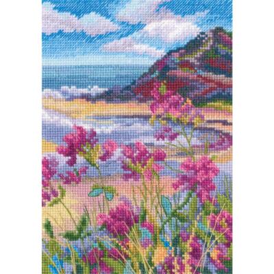 RTO Kreuzstich Set ''Im Moment, Cove'', Zählmuster, 12x17,5cm