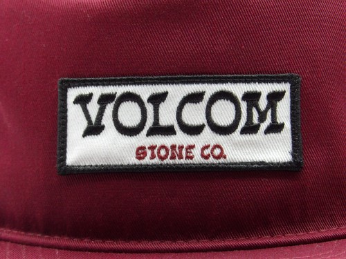 Volcom Moxey Adjustable Snapback Hat Maroon - Picture 2 of 8