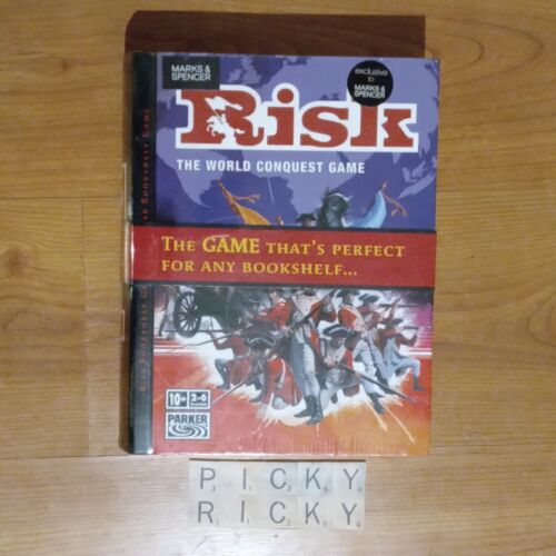 Risk Bookshelf World Conquest Game - Parker/Marks & Spencers/2006 - New/Sealed - Picture 1 of 4