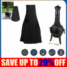 LARGE CHIMINEA CHIMENEA CHIMNEA COVER WATERPROOF PROTECTOR HEAVYDUTY FOR OUTDOOR