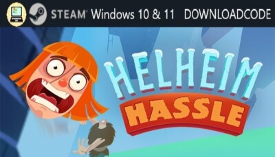 NEU PC Computer Spiel Helheim Hassle für Windows 10 11 STEAM Download Code Key